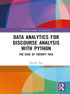 cover image of Data Analytics for Discourse Analysis with Python